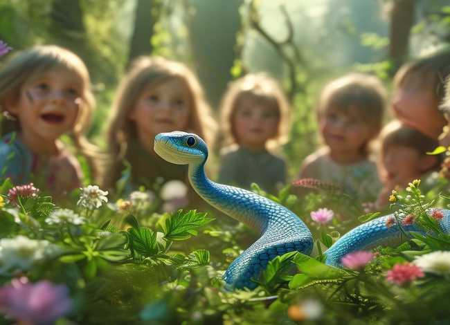 蛇的故事儿童3-6岁，蛇的幼儿故事