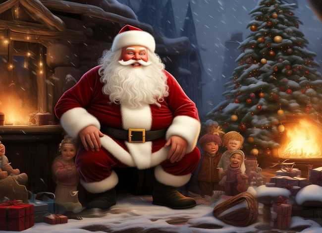 圣诞老人的故事，圣诞老人的故事绘本