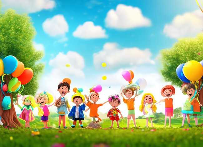 六一儿童节图画；六一儿童节图画简单又漂亮