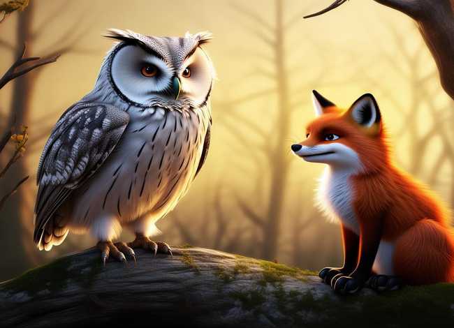 乌鸦和狐狸的故事儿童睡前小故事（乌鸦和狐狸 睡前故事）