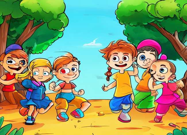 儿童简短故事漫画；少儿简单故事漫画图集