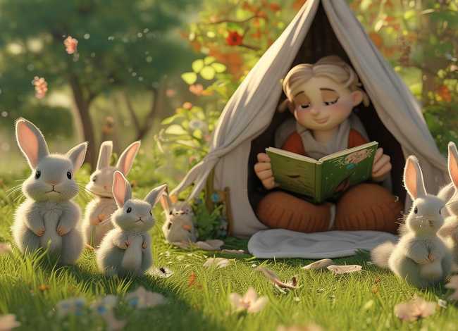 小兔子儿童故事6-12岁故事免费听（少儿故事在线听免费 小兔子）