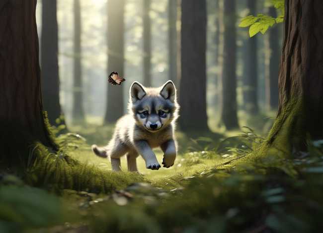 少儿故事大全 经典狼 - 狼的幼儿故事