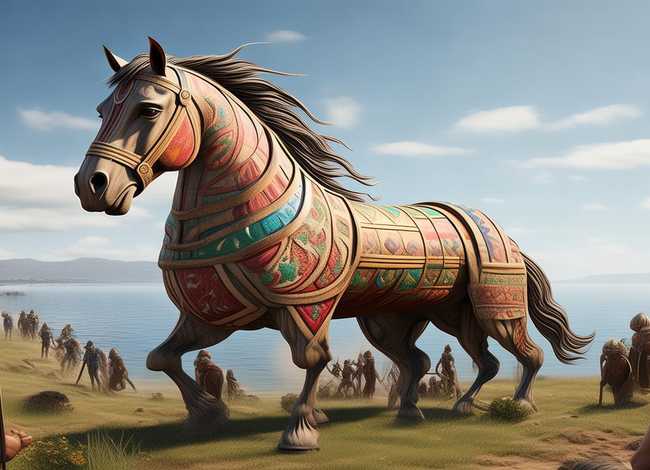 特洛伊木马儿童故事,特洛伊木马故事简介 特洛伊木马儿童故事,特洛伊木马故事简介