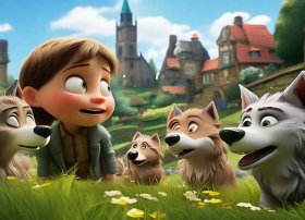 狼来了故事儿童版 - 少儿故事狼来了完整版