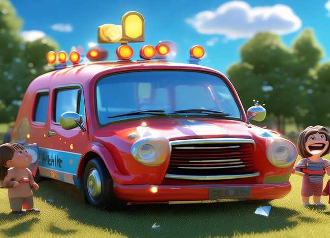 儿童警车故事文字版长篇 - 关于警车的幼儿故事