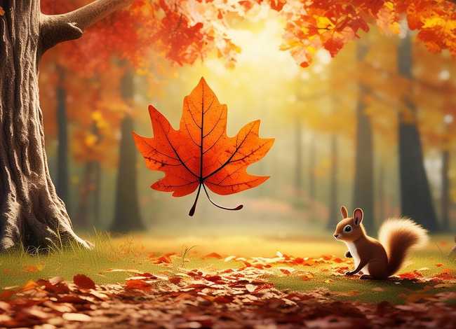 落叶的故事绘本，有关落叶的绘本故事