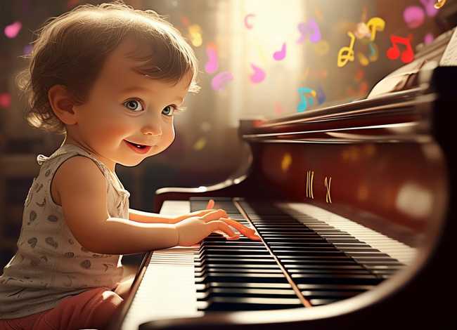 儿童钢琴图片；儿童钢琴图片高清大图