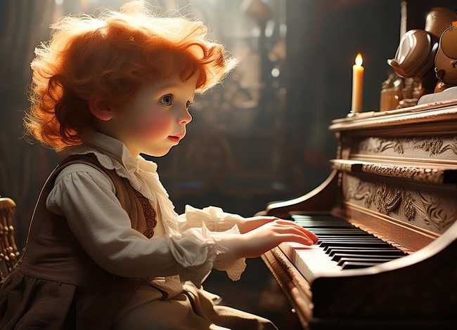 莫扎特儿童故事；莫扎特儿时的故事