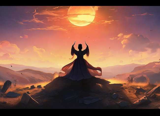 女娲补天简易故事；女娲补天简易故事图片