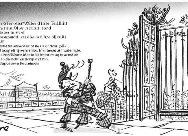 《故事新编》 故事新编出关讽刺了什么