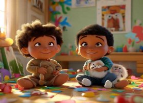 故事《好朋友》，绘本《好朋友》故事