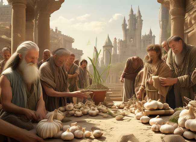蒜历史；蒜历史起源