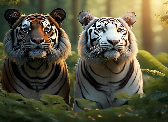 小故事两只老虎，小故事两只老虎作文