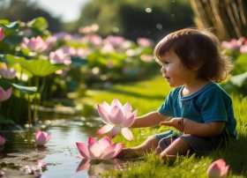 荷花的故事儿童视频 - 荷花的幼儿故事
