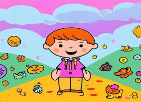 儿童插画图片简单（儿童插画图片大全简单 手绘 简笔画）