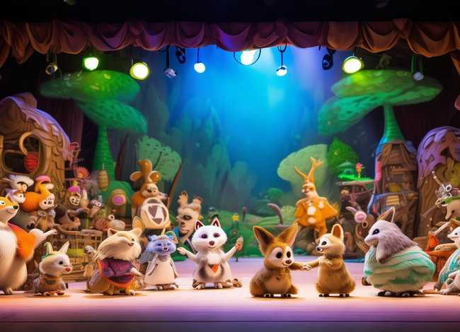 儿童动物故事伴演舞台剧 - 儿童动物舞台剧剧本