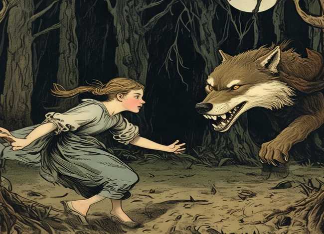 《狼外婆》的故事（《狼外婆》的故事内容）