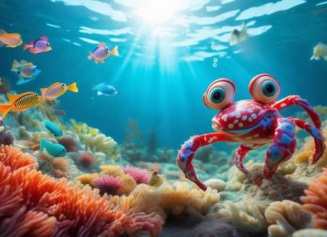 有关螃蟹的儿童故事 关于螃蟹的有趣故事