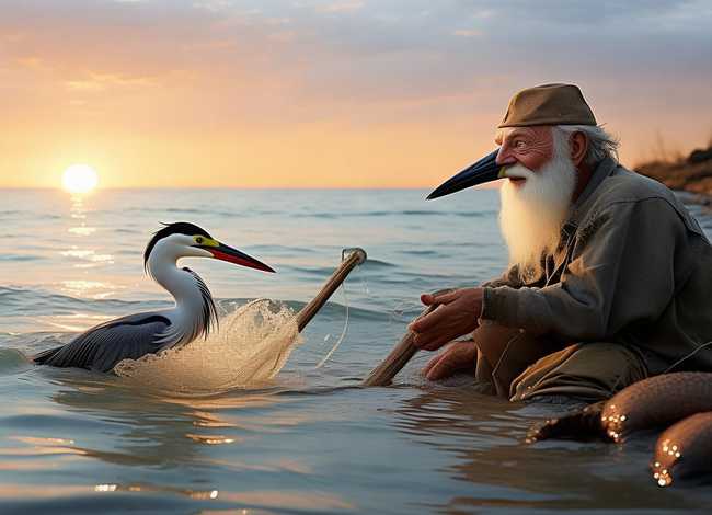 渔翁得利的寓言故事（鹬蚌相争渔翁得利的寓言故事）