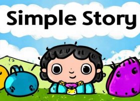 故事绘画简单、故事绘画简单作品二年级