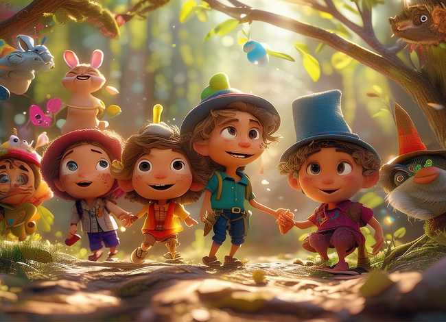 幼儿新故事 - 幼儿新颖故事