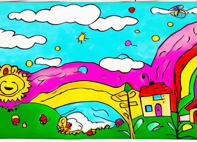 儿童画插图、儿童画插图大全简单漂亮