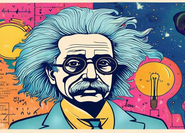 爱因斯坦的故事手抄报（爱因斯坦的故事手抄报简单又漂亮）