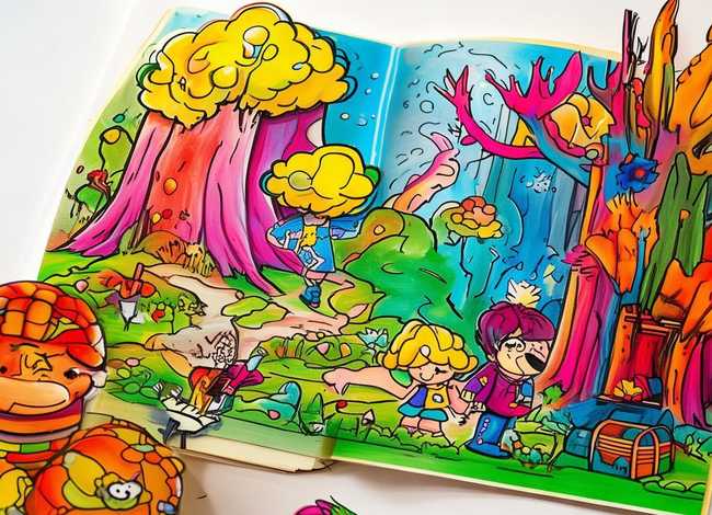 绘本故事绘画打印 绘本故事绘画打印图片