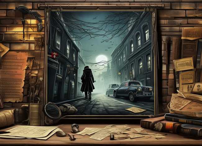 侦探故事手抄报 侦探故事手抄报内容