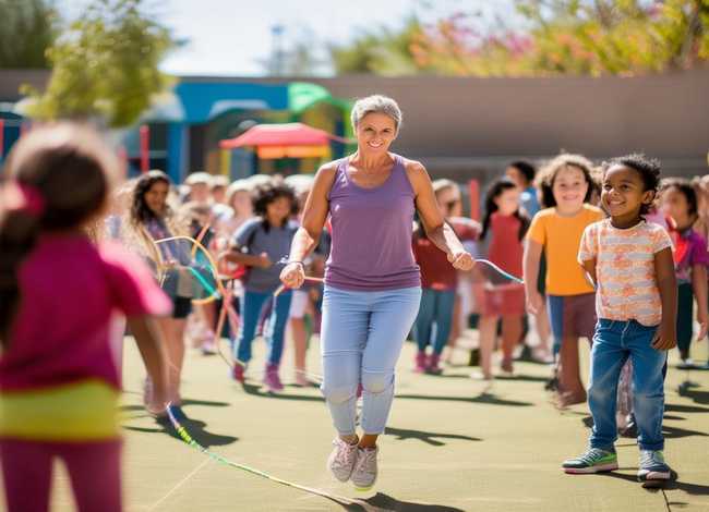 学跳绳故事 学跳绳的故事