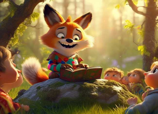 说大话的狐狸儿童故事 说大话的狐狸讲故事视频 说大话的狐狸儿童故事 说大话的狐狸讲故事视频