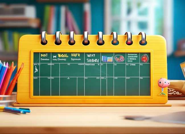 做课程表小学生 - 小学生的课程表怎样做