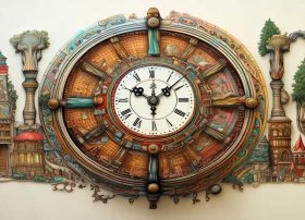 时间的故事绘本故事；时间的故事绘本手抄报