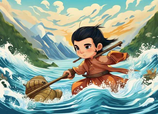 大禹治水的故事儿童版连续剧 大禹治水的故事视频版