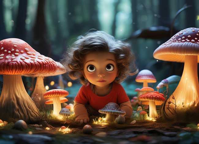 蘑菇故事绘本 蘑菇故事绘本图片