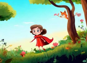 提供儿童小红帽故事视频 - 幼儿视频故事小红帽