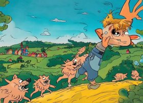 狼来了的儿童故事绘本 - 狼来了的故事 绘本