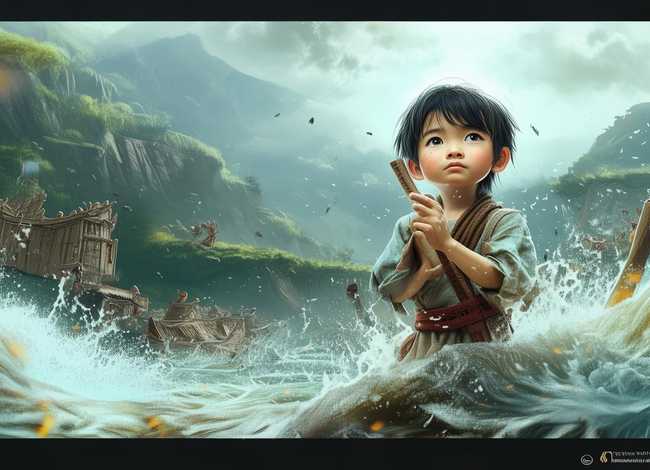 大禹治水的故事儿童课外阅读（大禹治水的故事阅读理解）