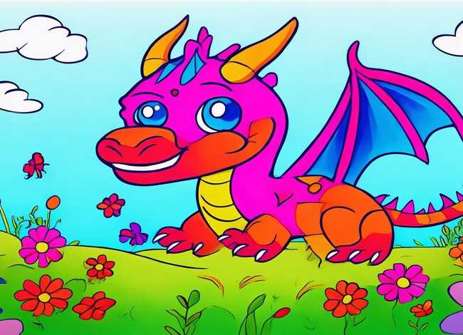 简单的儿童绘画（简单的儿童绘画龙）