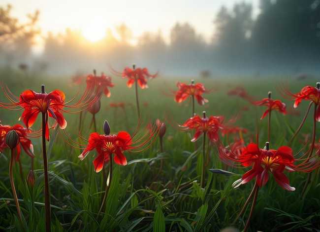 彼岸花的真正故事图片大全 彼岸花的真正故事图片大全集