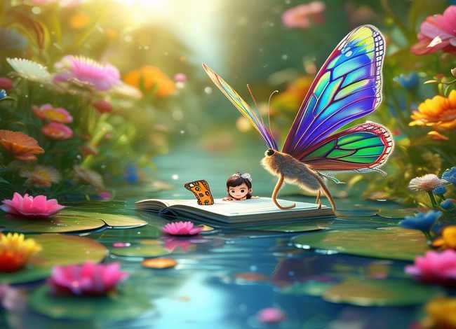儿童故事小蝴蝶朗诵；幼儿园小蝴蝶的故事