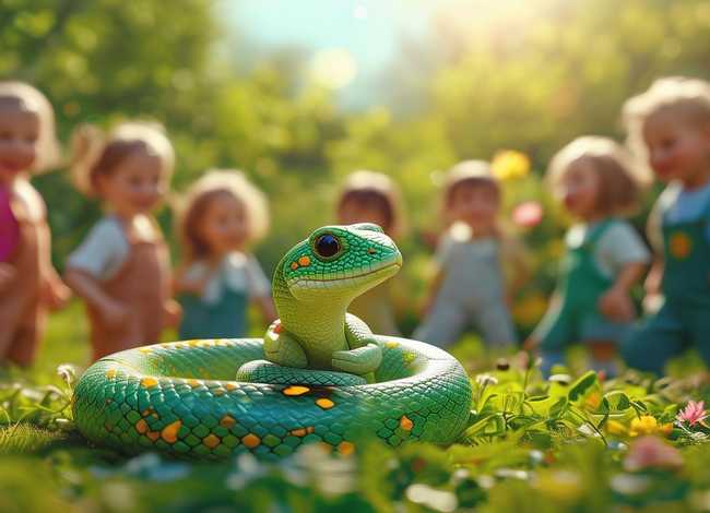 蛇幼儿故事；幼儿园关于蛇的故事