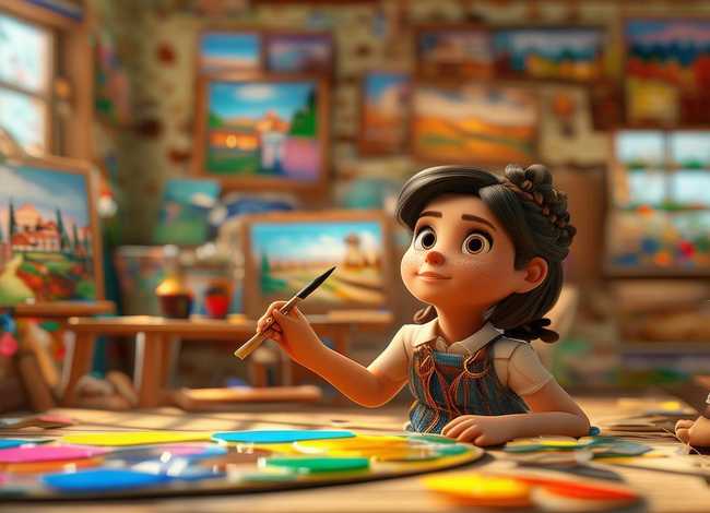 画家小故事视频（画家小故事视频素材）