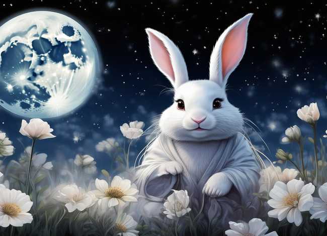 玉兔的故事简短（玉兔的故事简短版文字）