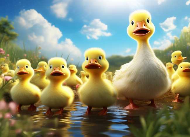 小鸭子的故事视频儿歌；小鸭子的故事视频儿歌完整版
