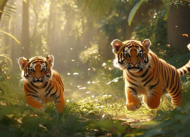 儿童两只老虎的故事简短，幼儿两只老虎的故事