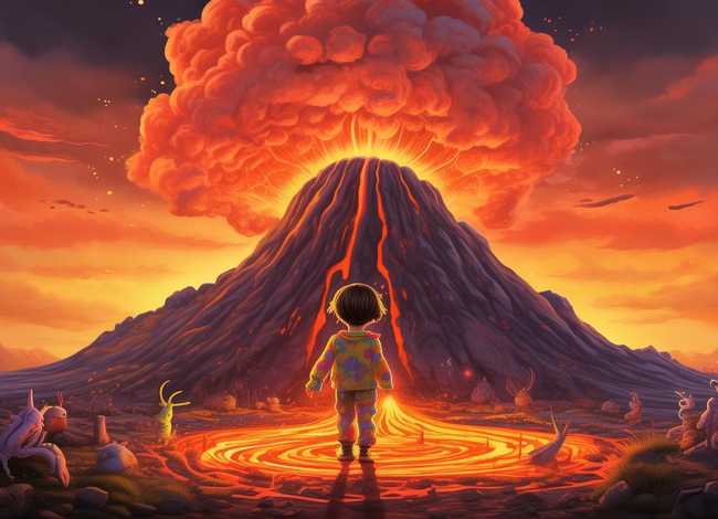 火山喷发儿童故事 火山喷发小故事