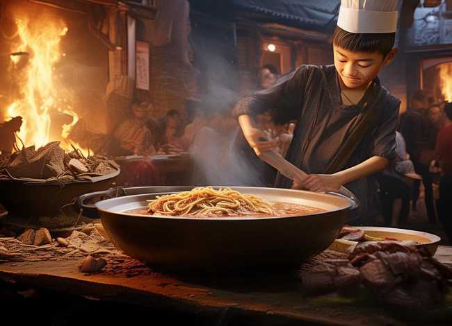 牛肉面的传说故事、牛肉面的传说故事图片