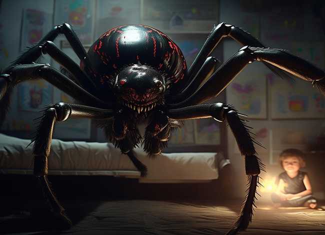 儿童睡前故事大全集可怕的蜘蛛；蜘蛛幼儿故事大全